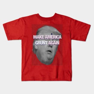 MAKE AMERICA GRUNT AGAIN Kids T-Shirt